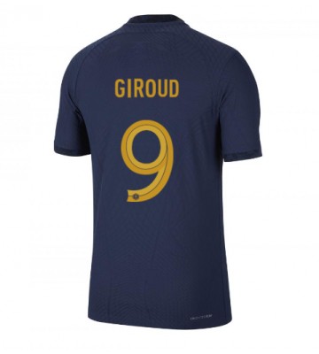 Frankrig Olivier Giroud #9 Hjemmebanetrøje VM 2022 Kort ærmer